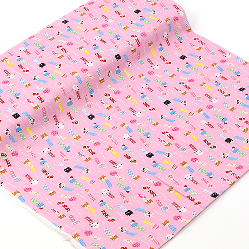 Kawaii Furin Animal Wind Charm Pink 3