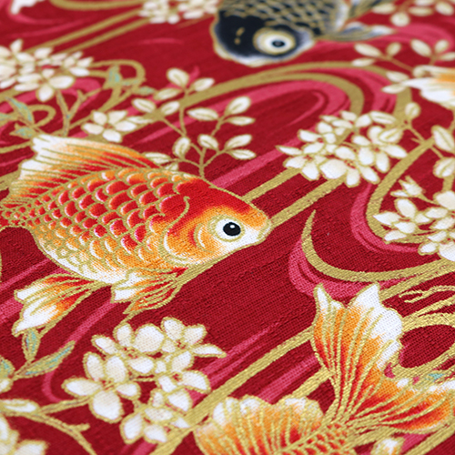 Goldfisch Ruhiger Pool Blüte Rot 5