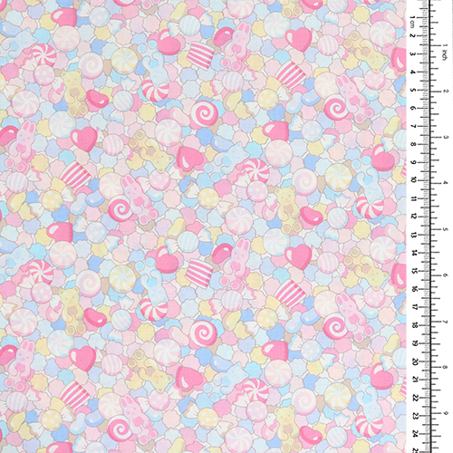 Vintage Dolls Pastel Candy sweets Montage 1