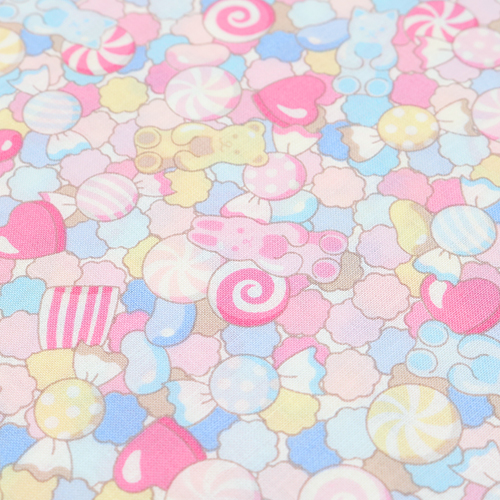 Vintage Dolls Pastel Candy sweets Montage 4