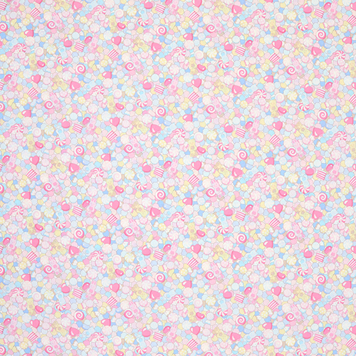Vintage Dolls Pastel Candy sweets Montage 5