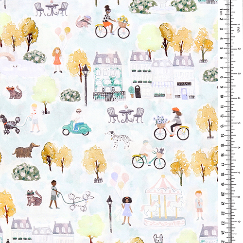 Vita Parigina Parco Cittadino Bicicletta Cani 1