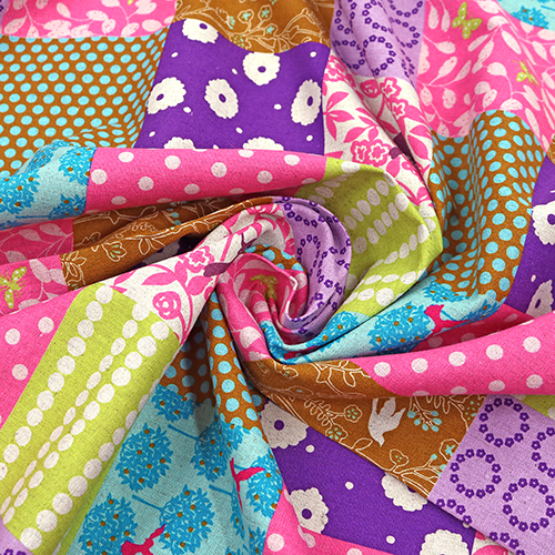 Histoire Carrés Patchwork À Motifs 2