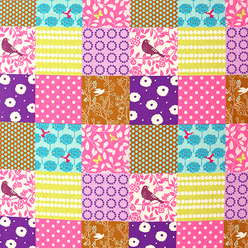 Histoire Carrés Patchwork À Motifs 4