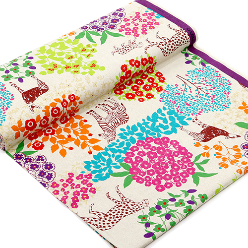 Bond Forest Exotic Animals Flowers 3