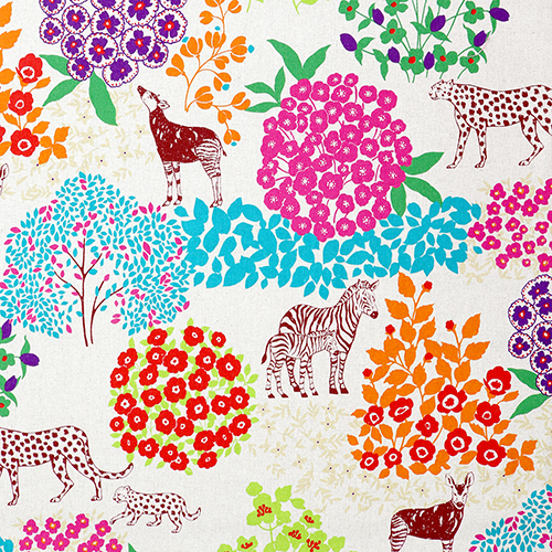 Bond Forest Exotic Animals Flowers 4