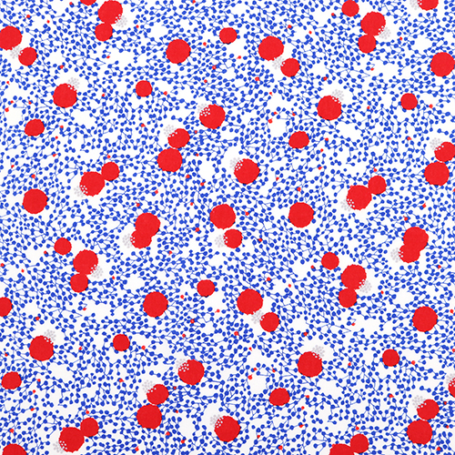 Branches Fruites Aux Baies Tissu par Echino Fabrics