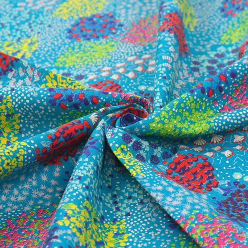 Croquis D'Impression De Jardin Fleuri Bleu 2