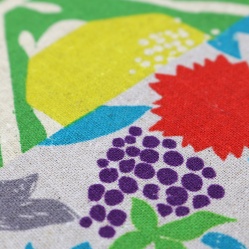 Motif � Carreaux � Rayures Florales G�om�triques Audacieuses Vif 5