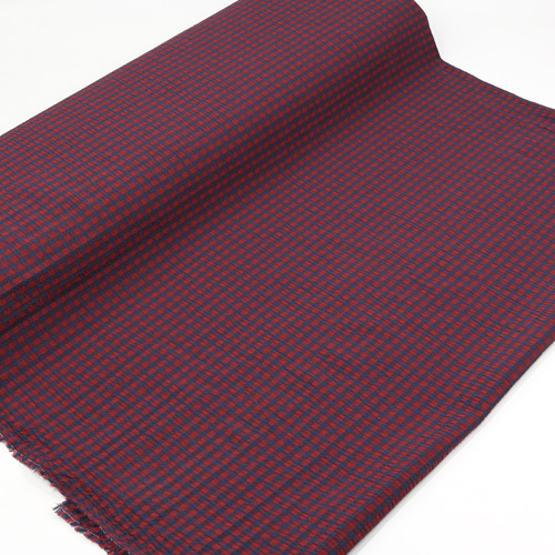 Tela Rowan de seersucker de cuadros Fabric Godmother 3