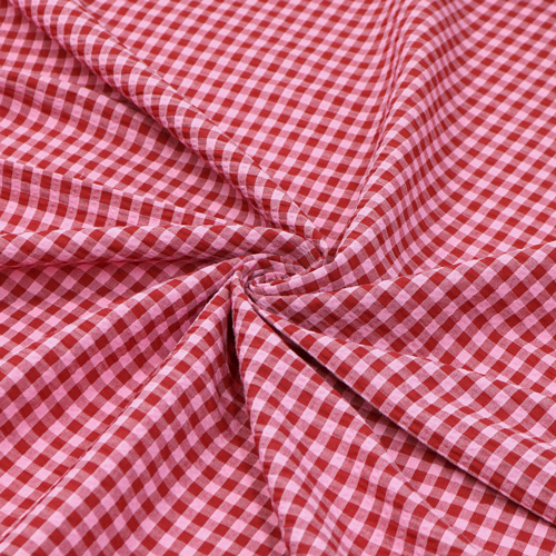 Tissu Rowan en seersucker vichy Fabric Godmother 2