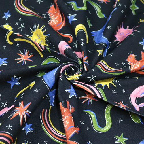 Luna Magischer Himmel Stoff – Fabric Godmother 2