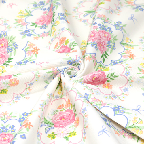 Corsage Vintage Pastel Fabric Godmother 2