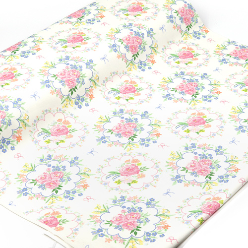 Corsage Vintage Pastel Fabric Godmother 3