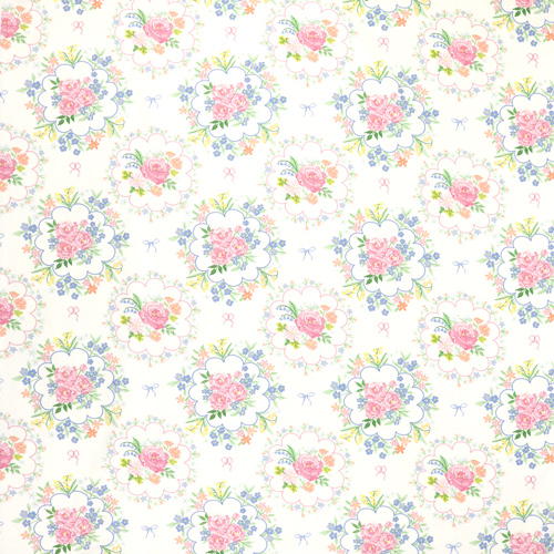 Corsage Vintage Pastel Fabric Godmother 4