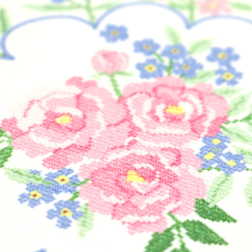 Corsage Vintage Pastel Fabric Godmother 5