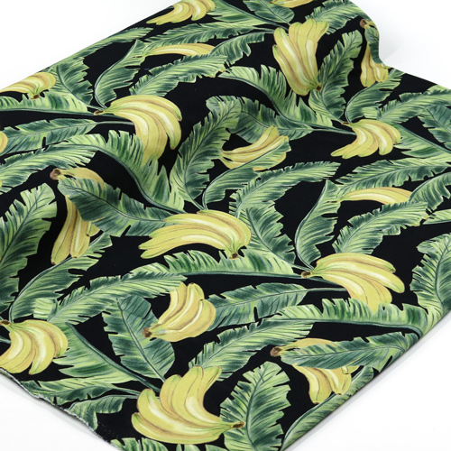 Miami Tropical Banana Leaves Fabric Godmother 3