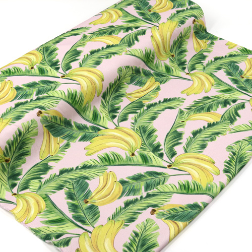 Miami Tropical Banana Leaves Fabric Godmother 3