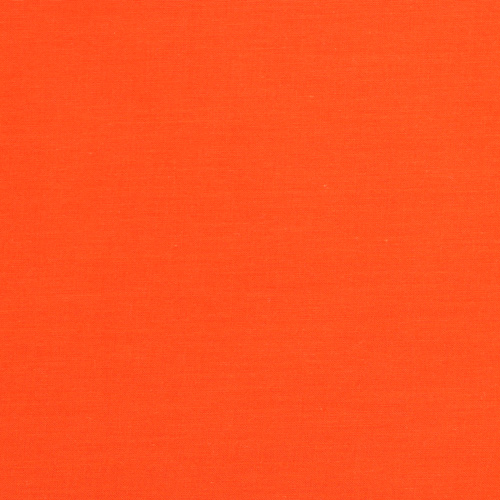 Palma Lawn Orange Tela Unicolor Fabric Godmother 1