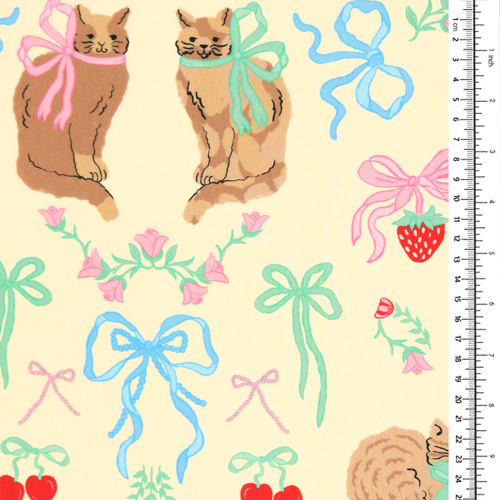 Martha Bow Gatos Tela Fabric Godmother 1