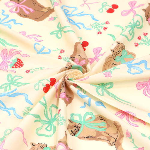 Martha Bow Gatos Tela Fabric Godmother 2