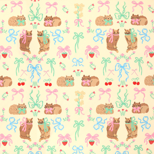 Martha Bow Gatos Tela Fabric Godmother 4