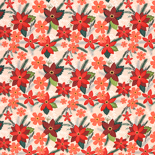 Merry Spirit Cristmas Flower Foliage