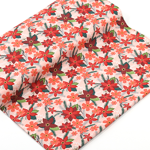 Espíritu Feliz Flores Y Follaje De Navidad 3