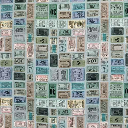 Tim Holtz Teal Tickets Palette Collection