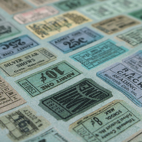 Collection De Palettes Tickets Turquoise Tim Holtz 5