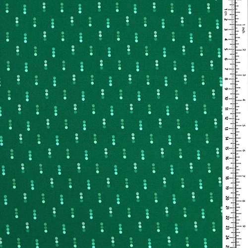 Mezclador Chromatics Con Lunares Esmeralda 1