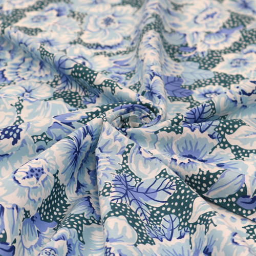 Floral with Dots Blue Kaffe Fassett From The Archives 2