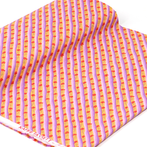 Diagonal Poppy Orange Kaffe Fassett From The Archives 3
