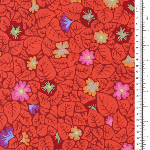 Bl�tter Rot Kaffe Fassett Aus Den Archiven 1