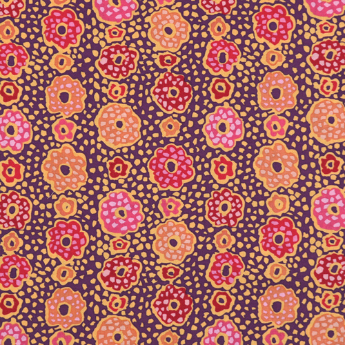 Samarkand Floral Ocre Kaffe Fassett Des Archives Tissu par Free Spirit