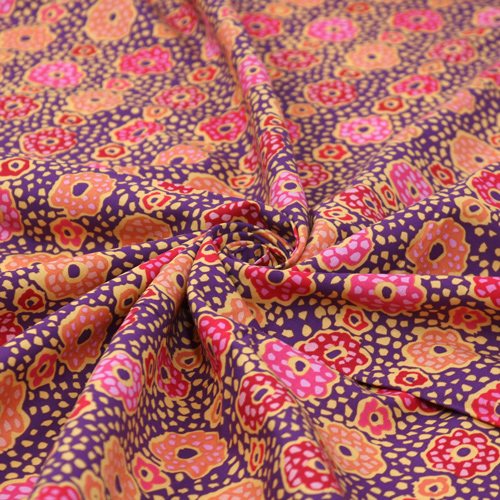 Samarkand Floral Ocre Kaffe Fassett Des Archives 2