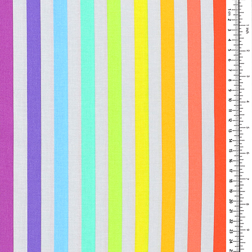 Tula Pink Disco Stripe Whisper Graywork 1