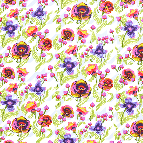 Tula Pink Amour De Chiot Nova Pied-De-Poule Floral