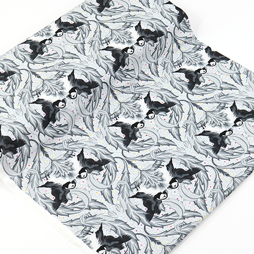 Tula Pink Huffin & Puffin Graywork 3