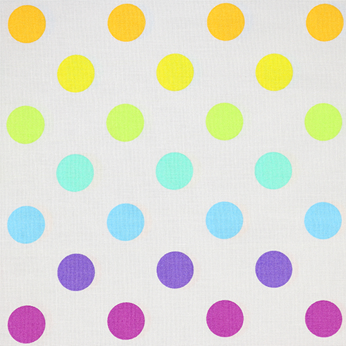 Tula Pink Disco Pom Pom Large Dots Whisper Graywork