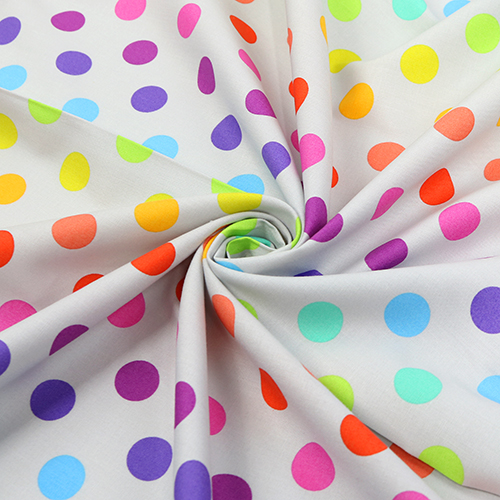 Tula Pink Disco Pom Pom Large Dots Whisper Graywork 2