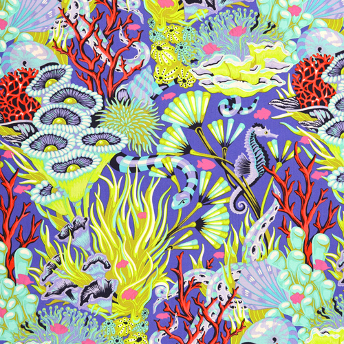 Tula Pink Reef What You Sew Serpent De Mer Marine