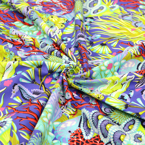 Tula Pink Reef What You Sew Sea Snake Marine 2