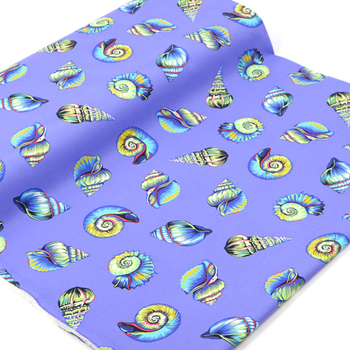 Tula Pink Floral Reef Lil Shelly Marine 3