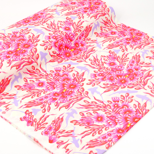 Tula Pink Floral Reef Schattenhaie Delphine 3