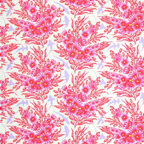 Tula Pink Floral Reef Schattenhaie Delphine 4