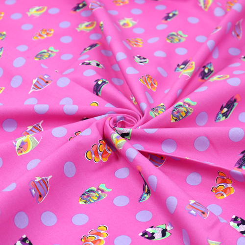 Tula Pink Barriera Floreale Attraversamento Scolastico Delphine 2