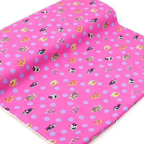 Tula Pink Barriera Floreale Attraversamento Scolastico Delphine 3
