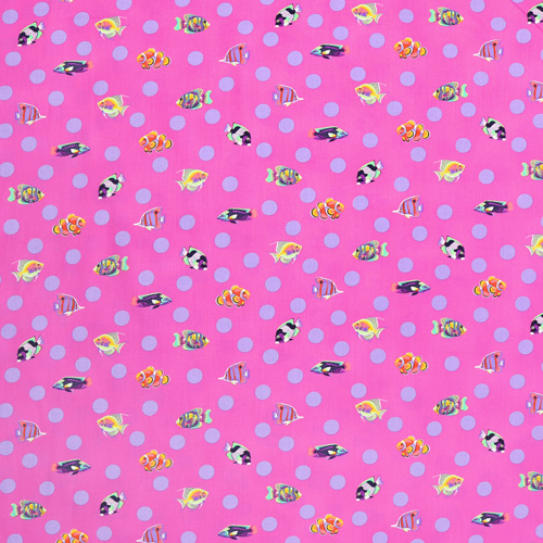 Tula Pink Barriera Floreale Attraversamento Scolastico Delphine 4