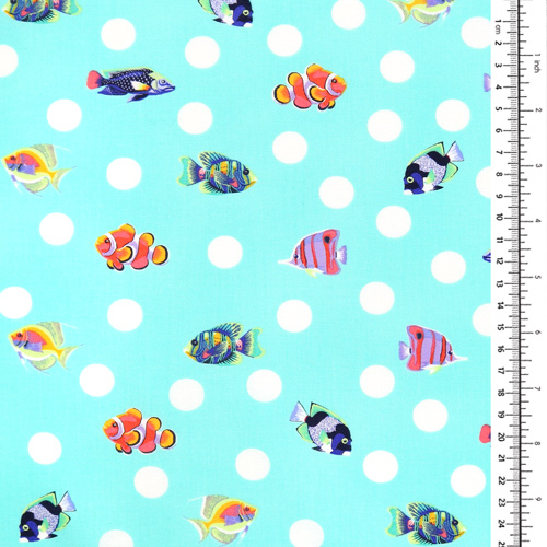 Tula Pink Barriera Floreale Attraversamento Scolastico Schiuma Di Mare 1